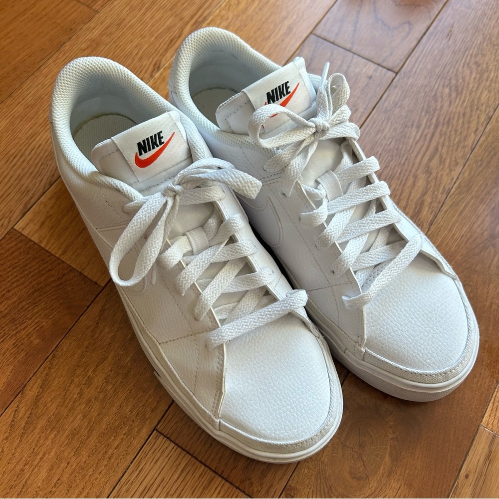 Nike Court Legacy Next Nature Low White Sneakers Mens Size 9